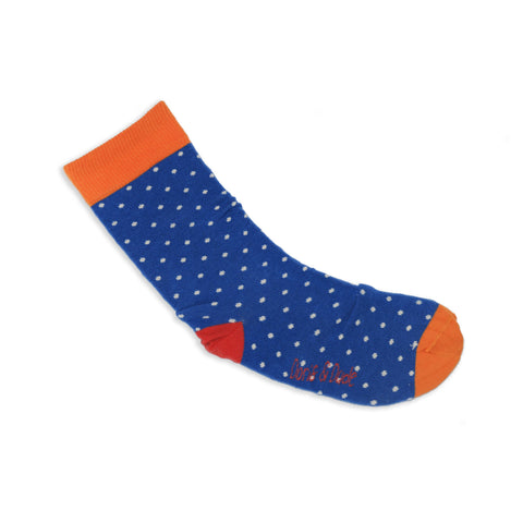 An image of a Blue Spot calf length sock by Doris & Dude