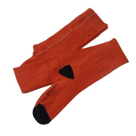 An image of a Orange Tights full length sock by Doris & Dude