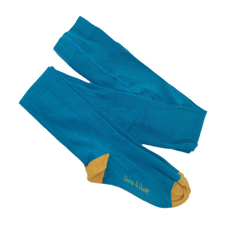 An image of a Teal Tights full length sock by Doris & Dude
